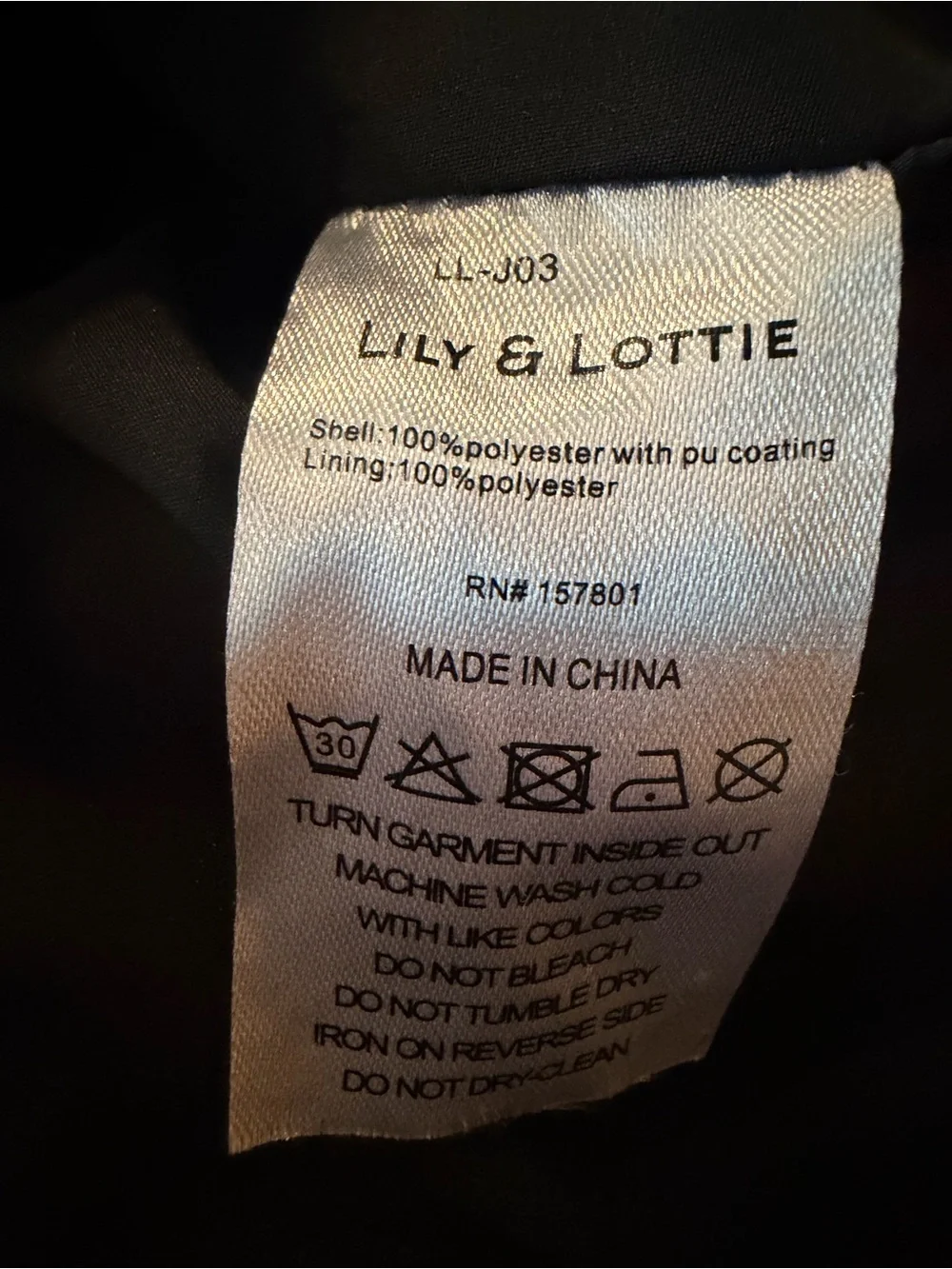 Lily & Lottie Akira Moto Jacket Size Medium Brown Asymmetrical Zip Front NEW - Picture 10 of 13